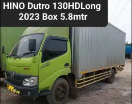 Hino Dutro 2023 136HDLong Box Besi 5.8m Fullors bio solar km Rendah