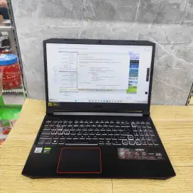 Laptop Second ACER NITRO 5  Core  i7-10870H 8gb SSD 512gb  GTX 1650 Ti