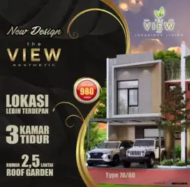 5Juta Allin Sudah Punya Rumah 2,5Lantai The View Bintaro Dekat Stasiun