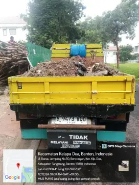 JASA BUANG PUING DAN SAMPAH PROYEK