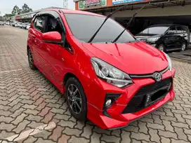 (Cash) Agya S TRD 1.2 A/T 2020/2021 merah dp paket murah kredit