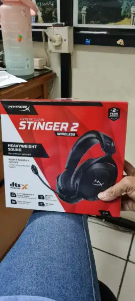 Headset hyper stinger 2 wireless - baru & segel