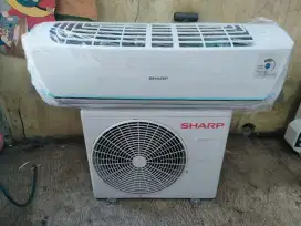 Jual AC second merek Sharp 1/2pk lokasi Parung Bogor