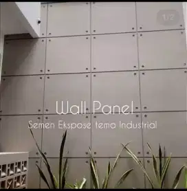 Jual wallpanel 3d beton