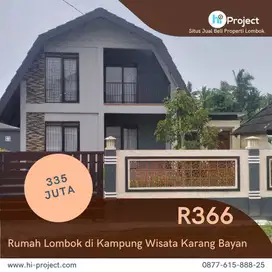 Rumah Lombok di Perumahan Kampung Wisata Karang Bayan Lingsar R366