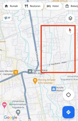 Tanah Murah dalam cluster di banyuraden dekat UMY