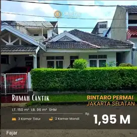 Rumah Murah Butuh Renovasi di Bumi Bintaro Permai