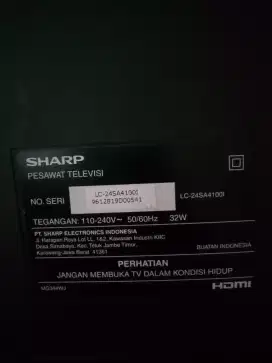 Televisi sharp 24 inch