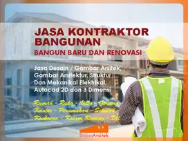 JASA RENOVASI Kontraktor BANGUNAN dan Gambar Arsitek