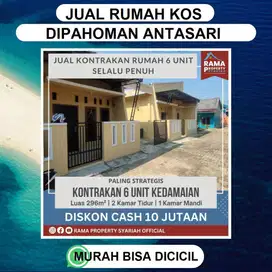 JUAL RUMAH KOS PAHOMAN ANATASARI HARGA MURAH BISA DICICIL