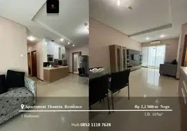 Dijual Apartement Thamrin Residence High Floor 3BR+1 Full Furnished