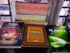 BUKU-BUKU BACAAN ISLAMI. BUY 5 GET 8. BORONG SEMUA MURAH MERIAH.