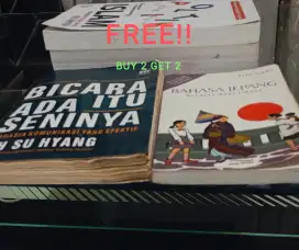 BELI 2 BUKU GRATIS 2 BUKU.