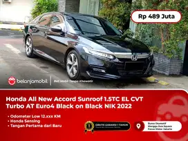 Honda All New Accord Sensing Sunroof 1.5TC EL Turbo AT Black 2022/2023