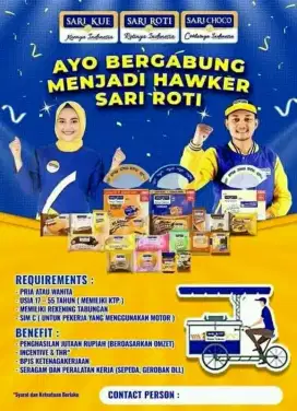 Info Lowongan Pekerjaan di sari roti daerah bugel indah tangerang kota