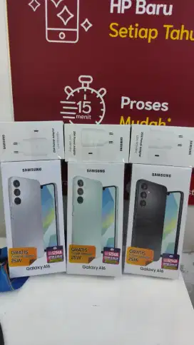 Samsung Galaxy A16 4G 8/128 Garansi Resmi Ready