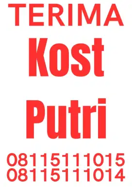 KOST KHUSUS PUTRI