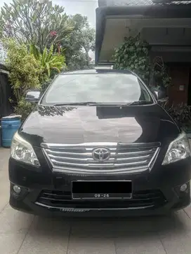 Kijang Innova Tahun 2012 Hitam Pajak Aman Mulus Terawat