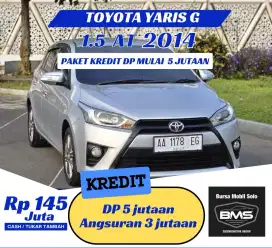 (DP 5Jt) New Yaris G 2014 matic