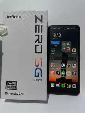 Infinix zero 5g 2023 8/256 putih