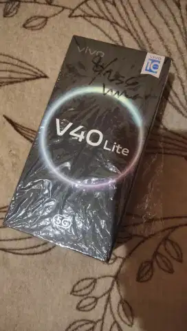 Dijual Hp Vivo V 40 lite 5 G pakaian 1 Minggu