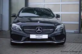 Front Grille Mercedes Benz W205 Diamond AMG Series