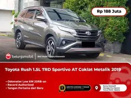 Toyota Rush 1.5L TRD Sportivo AT Coklat Metalik 2019/2020