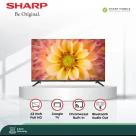 SHARP LED TV 43 inch Google TV 2T-C43GH3000i