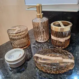 Bathroom set collection hampers