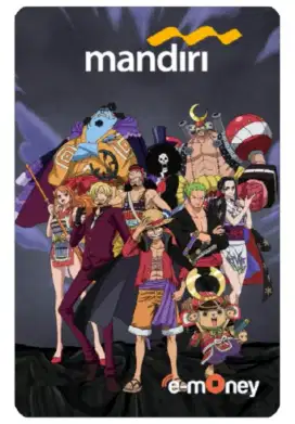 E Money Limited Edition One Piece By Mandiri