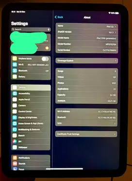 Ipad gen 10 Wifi Only 64gb
