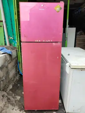 Kulkas Polytron 2 pintu Bagus Normal