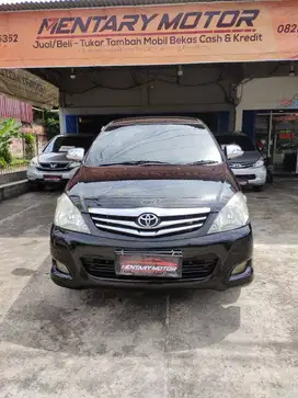 Toyota Innova 2.0 G Bensin Manual Tahun 2010 Hitam Metalik Bagus Kece