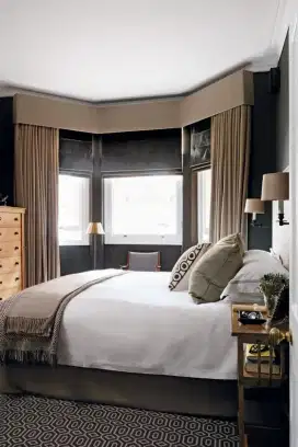 Jual tirai jendela gordyn hordeng gorden wallpaper dinding rollblind v