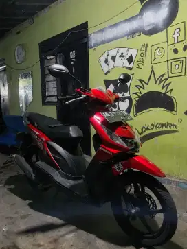 Motor beat mau balik kampung