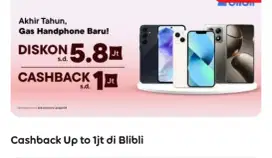 Voucher Handphone Blibli