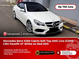 [KM 25RB] Mercedes Benz Mercy E250 E 250 Cabrio Soft Top AMG Line 2013