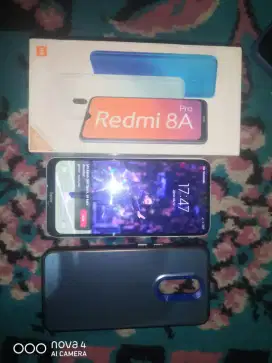 Dijual cepat xiaomi redmi 8a pro 3/32gb fullset siap pakai