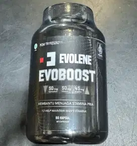 Evolene Evoboost 60 Kapsul Testosterone Booster Gym