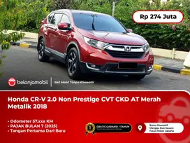 [LOW KM] Honda CR-V 2.0 Non Prestige CVT CKD AT Merah NIK 2018