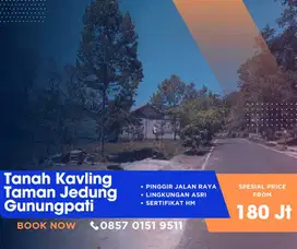 Pinggir Jalan Raya Dekat Pemukiman Kavling Harga DISKON Akhir Tahun