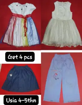 Dress  Celana  Rok Anak