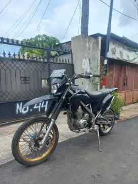 Kawasaki KLX 2017 Modif Supermoto Ganteng Mulus