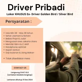 Driver pribadi, Ex BlueBird / Silver / Golden bird