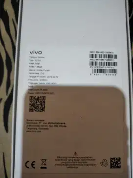 Jual HP vivo y17 s ram 4+4/128