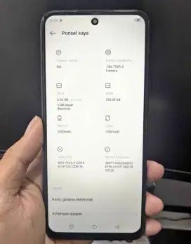 Di jual hp infinix hot 12.ram.6+5.128 barang on minus ya gan