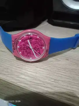 JAM Swatch Swiss - Pink ORIGINAL  ( kurleb 36mm )