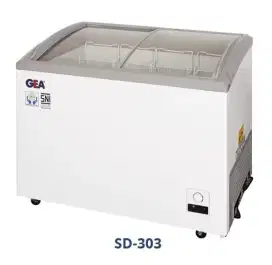 Freezer Kaca 300 ltr Second