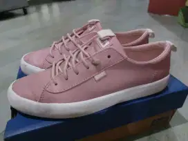 KEDS Kickback PU Leather Mauve - Size 36