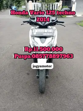 Honda Vario 125 techno cbs iss 2014